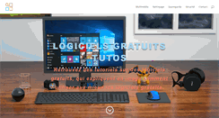Desktop Screenshot of logicielgratuit-tuto.com