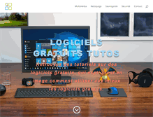 Tablet Screenshot of logicielgratuit-tuto.com